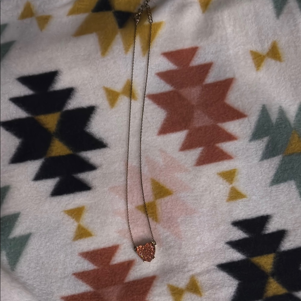 Elegant Gold Heart Pendant Necklace